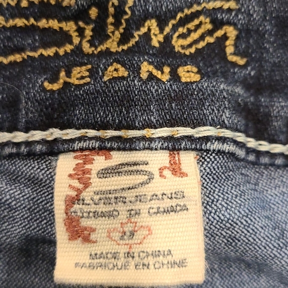 Silver Jeans Frances 18" BootCut 28 x 31 Denim - Picture 2 of 11